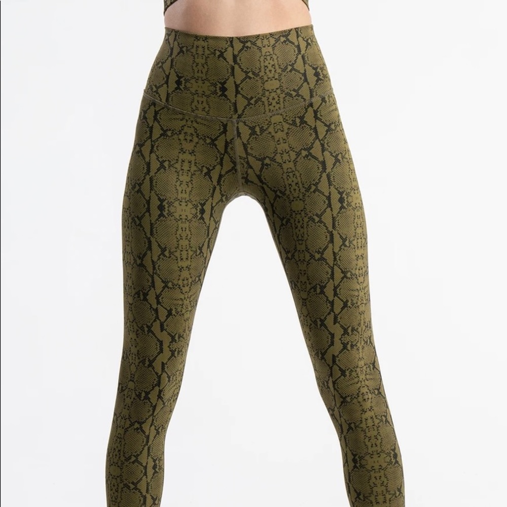 DYI Snake Print Leggings